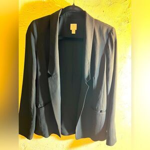 Black Blazer by Lauren Conrad Open front Flowy, unstructured jacket, versatile